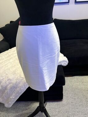 Express White Pencil Skirt - Slim Office Silhouette